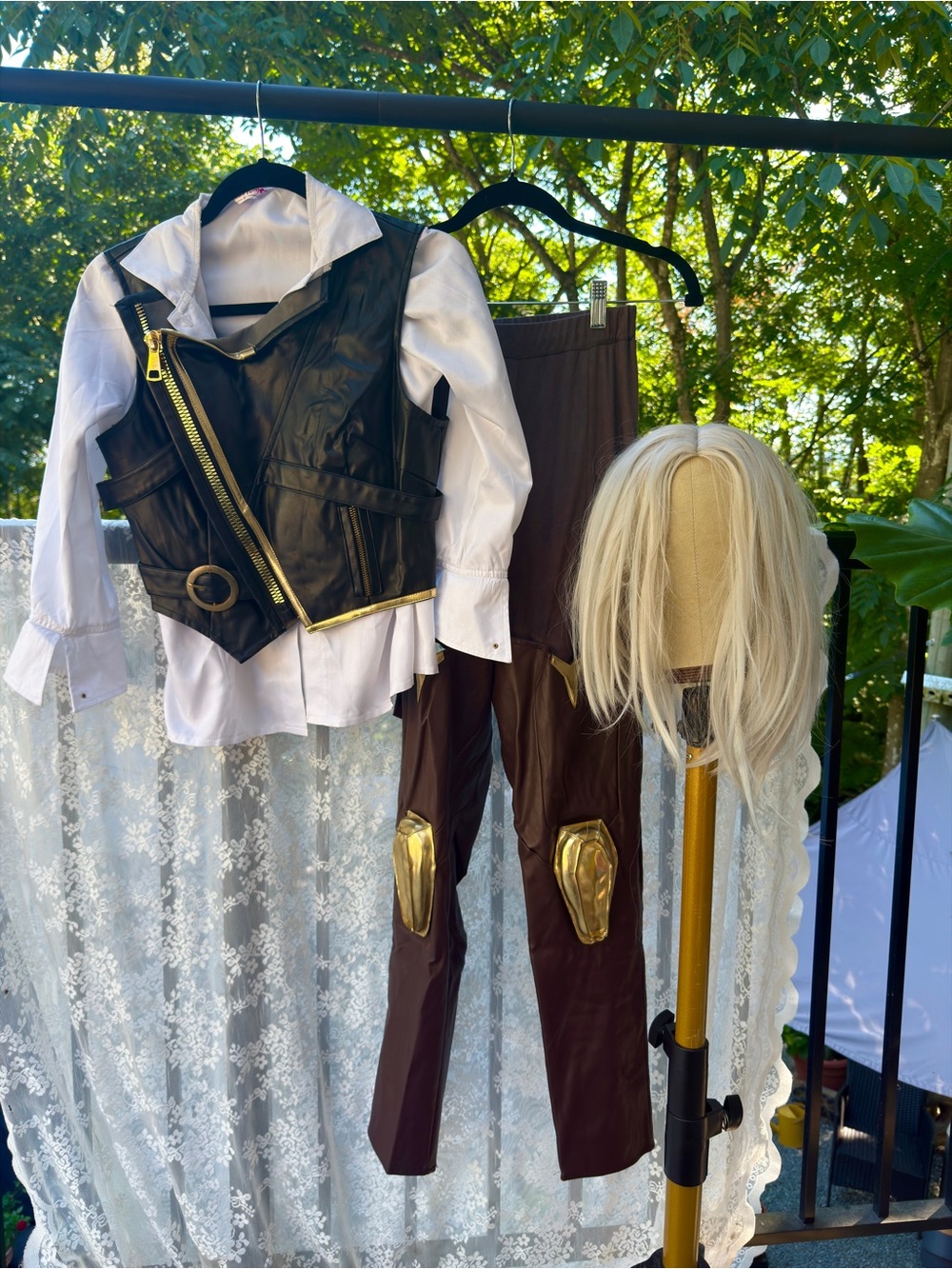 Overwatch Ashe Cosplay Costume Complete Set + Wig & Accessories